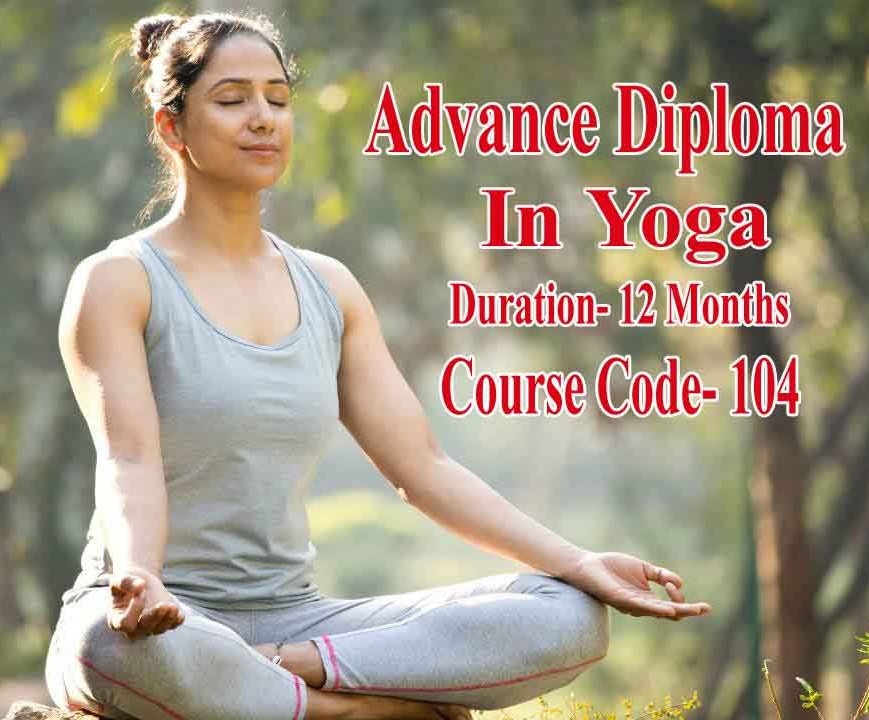 Diploma In Yoga Teacher Training (DYTT)